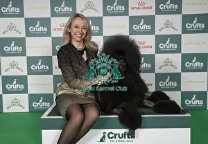 Poodle Standard Prints: Sonia Merati from Milan, Italy with Drago