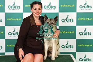 Norwegian Elkhound Prints: Sophie Wildig from Lincoln with Azlan