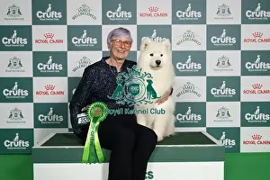 Crufts 2026 Best Of Breed Prints: Sue Smith, from Towlaw, with Kwest