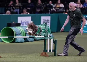 Large Prints: Trainer Mark Douglas with Montaki Fly Guy