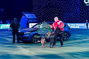 West Midlands Police Dog Unit Display Prints: West Midlands Police Dog Unit Display in action