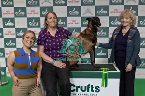 Kennel Club Hero Dog Award Prints: Winner of the Kennel Club Hero Dog Award Mandy Chapman with Baloo pictured with Ellie Immonds & Jo Hamilton (Sunday 09)
