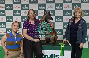 Kennel Club Hero Dog Award Prints: Winner of the Kennel Club Hero Dog Award Mandy Chapman with Baloo pictured with Ellie Immonds & Jo Hamilton (Sunday 09)