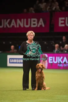 Winners of Obedience Crufts Championship presentation