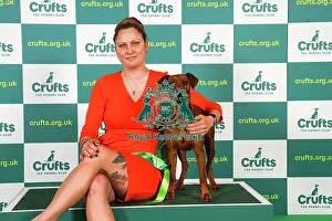 German Pinscher Prints: Yasmin Muthias from Germany with Effie